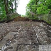 The launching ramp pointed towards the south of England