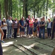 Présentation du pas de tir par le guide
