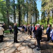 The visit of a V1 site in closing of this tribute day