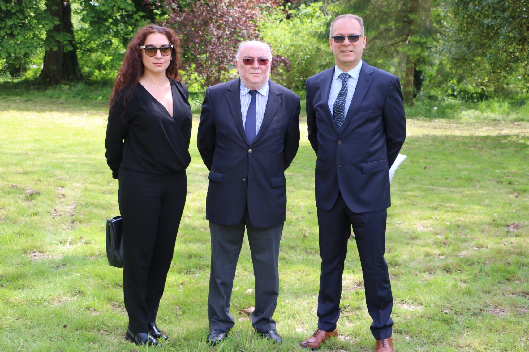 Madame Natalia Kansevitch, Monsieur Christian Roussel et Monsieur Bernard-Marie Leibovici