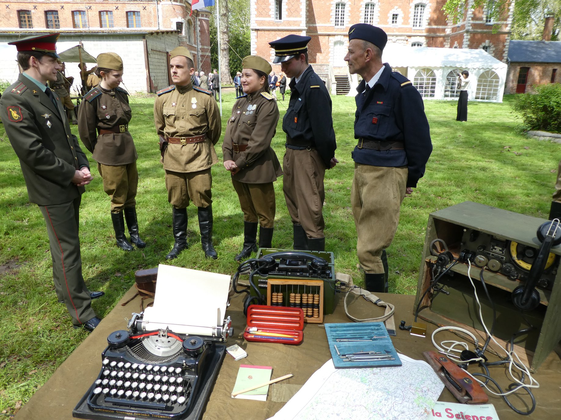 Historical reconstitution in the Domaine de Penthièvre