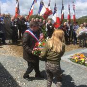 Wreath laying