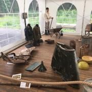 Original objects presented to the public