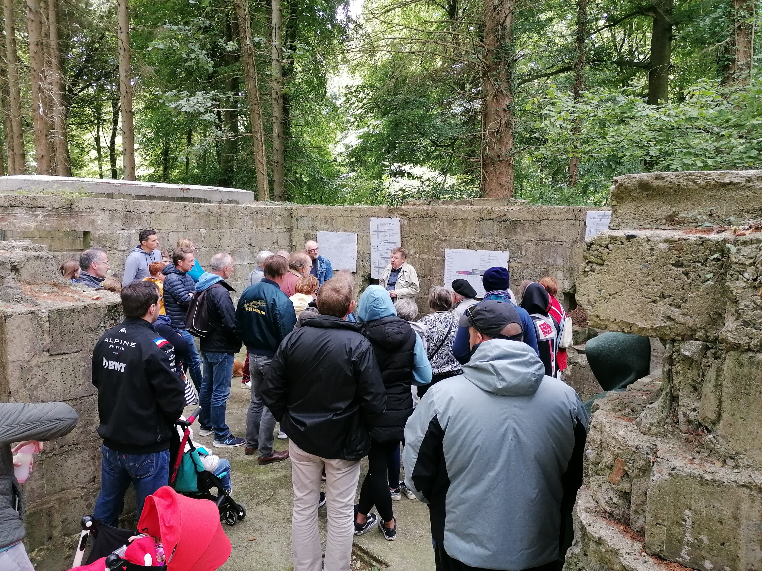 Visite guidée menée par M DELEFOSSE