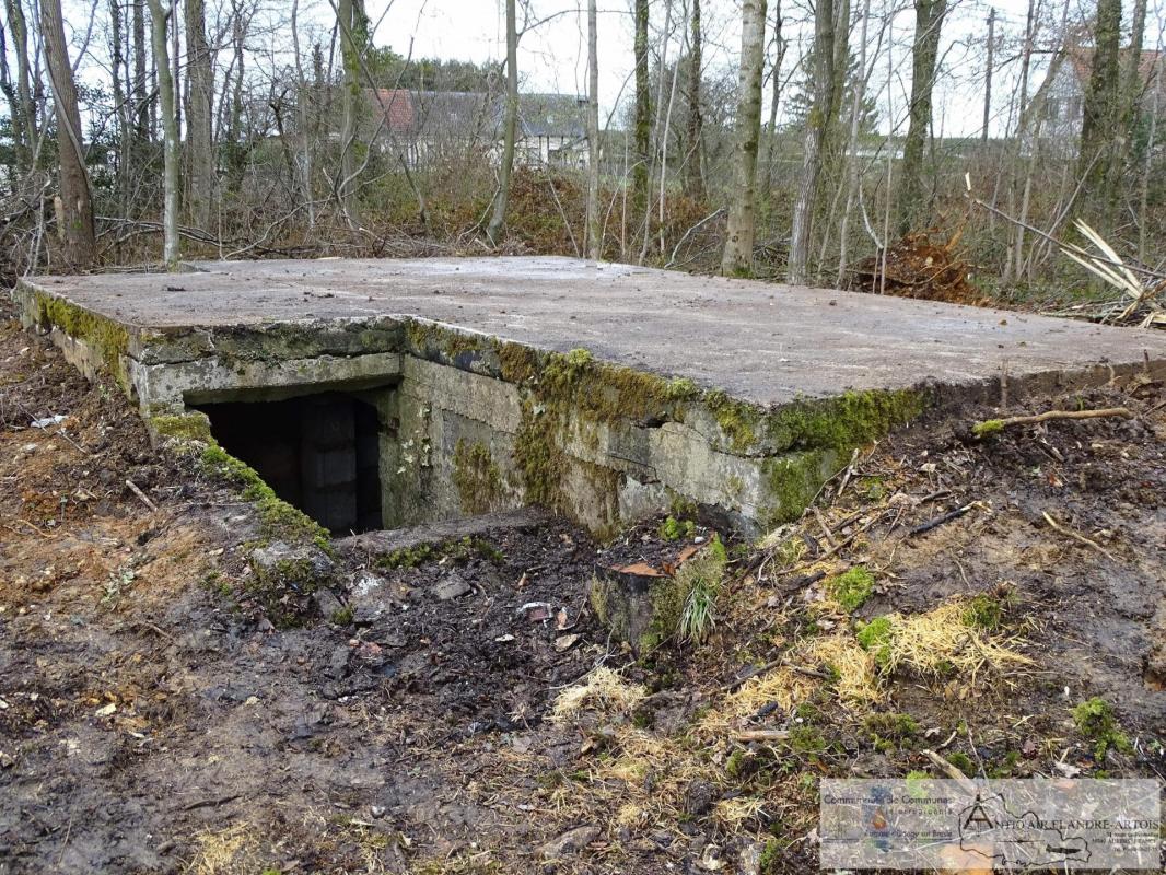 Le bâtiment de stockage des réactifs chimiques