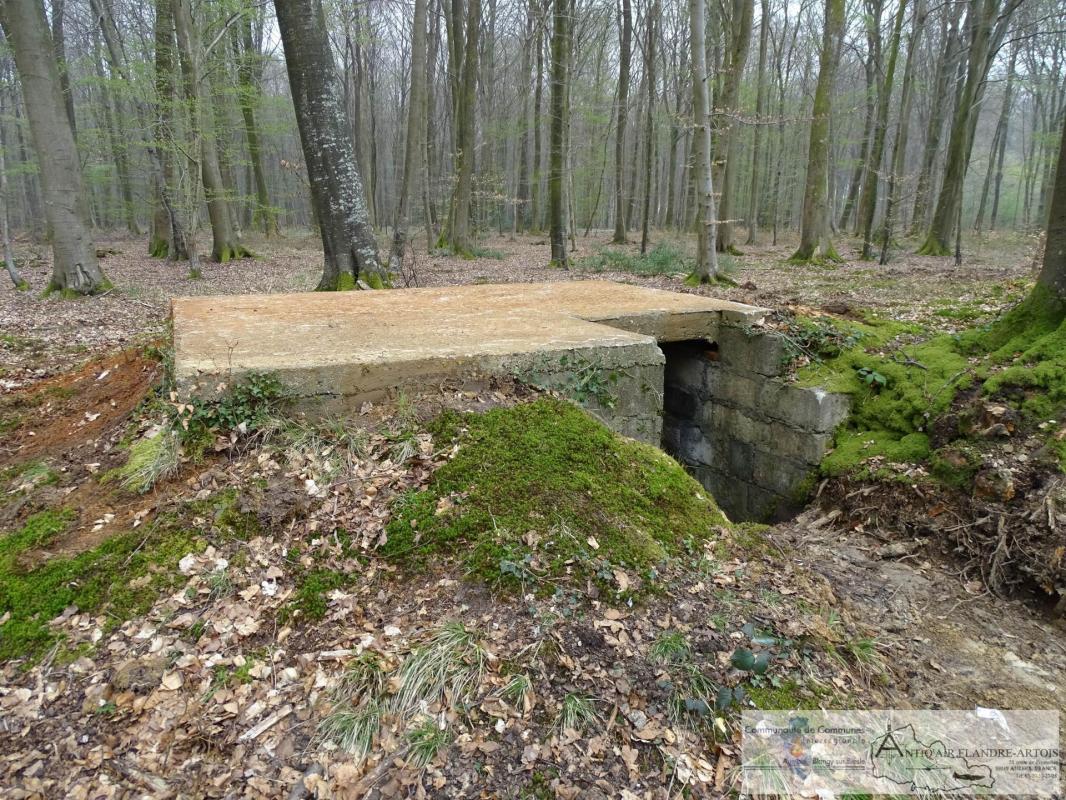 Le bâtiment de stockage pour détonateurs