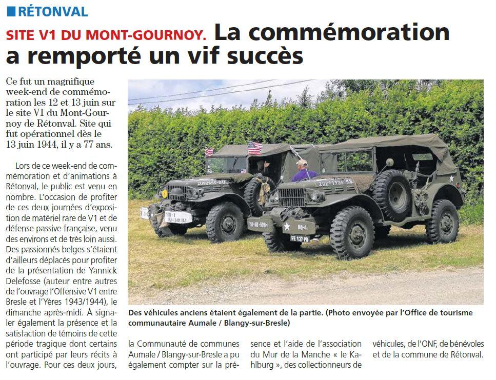 Weekend retonval le reveil 24 06 2021